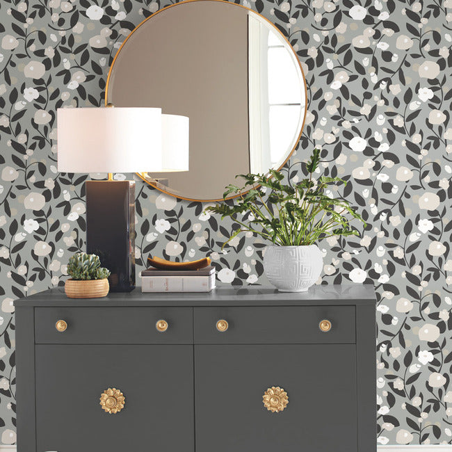 Kensington Garden Peel & Stick Wallpaper Peel and Stick Wallpaper RoomMates   