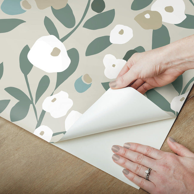 Kensington Garden Peel & Stick Wallpaper Peel and Stick Wallpaper RoomMates   