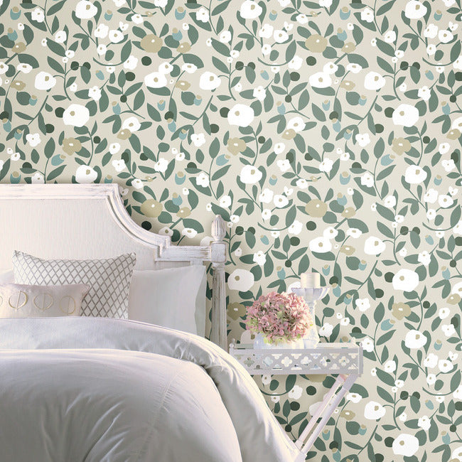 Kensington Garden Peel & Stick Wallpaper Peel and Stick Wallpaper RoomMates   