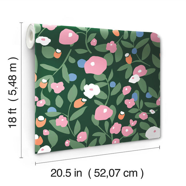 Kensington Garden Peel & Stick Wallpaper Peel and Stick Wallpaper RoomMates   