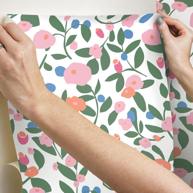 Kensington Garden Peel & Stick Wallpaper Peel and Stick Wallpaper RoomMates   