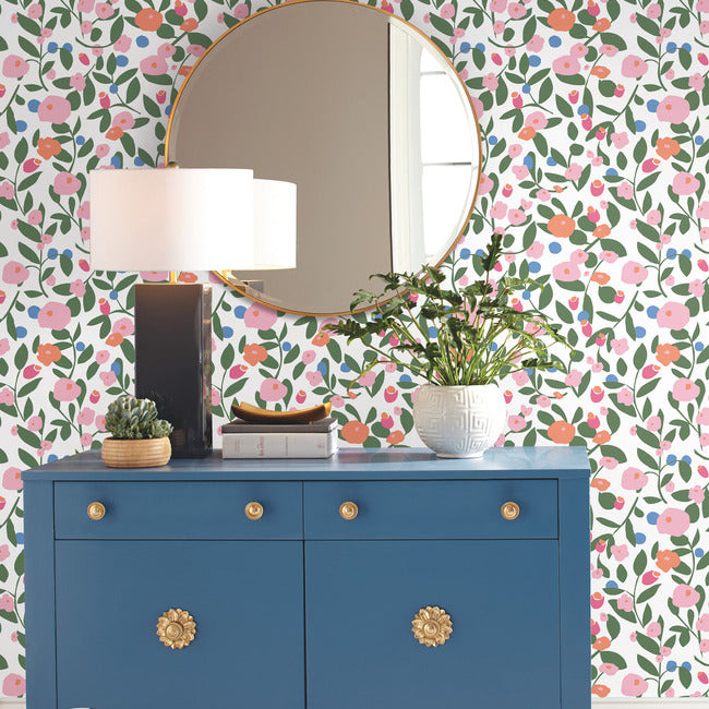 Kensington Garden Peel & Stick Wallpaper Peel and Stick Wallpaper RoomMates   