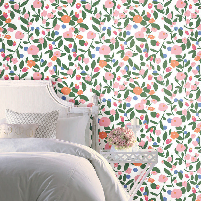 Kensington Garden Peel & Stick Wallpaper Peel and Stick Wallpaper RoomMates   