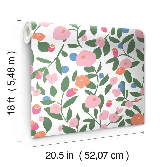 Kensington Garden Peel & Stick Wallpaper Peel and Stick Wallpaper RoomMates   