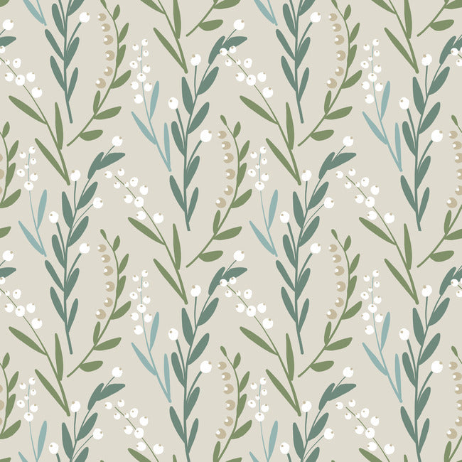Budding Branches Peel & Stick Wallpaper Peel and Stick Wallpaper RoomMates