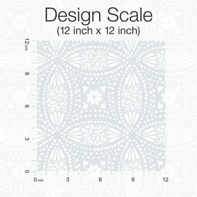 Overlapping Medallions Peel & Stick Wallpaper Peel and Stick Wallpaper RoomMates   