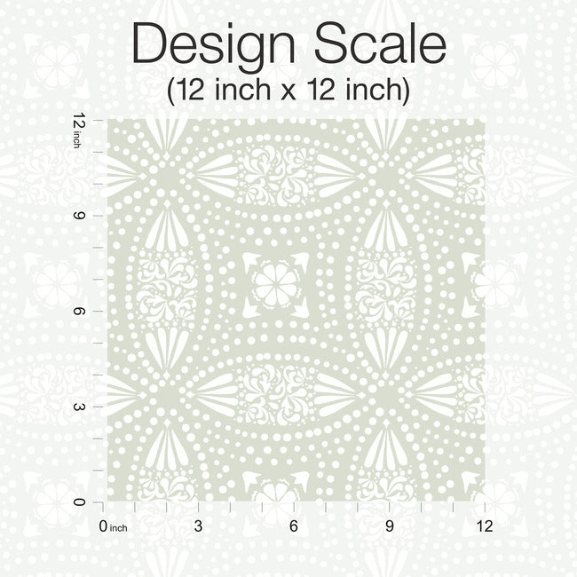 Overlapping Medallions Peel & Stick Wallpaper Peel and Stick Wallpaper RoomMates   