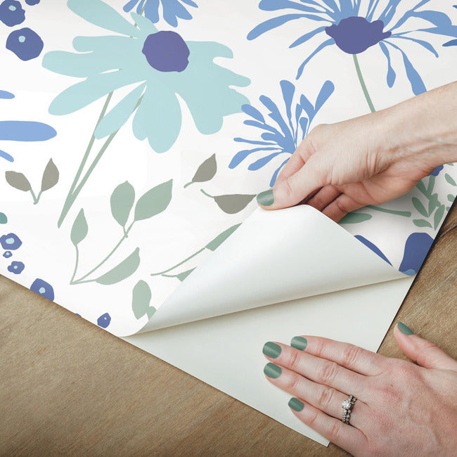 Bella Garden Peel & Stick Wallpaper Peel and Stick Wallpaper RoomMates   