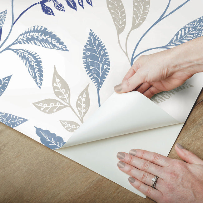 Cottage Vine Peel & Stick Wallpaper Peel and Stick Wallpaper RoomMates   