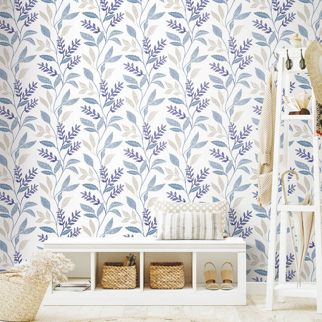 Cottage Vine Peel & Stick Wallpaper Peel and Stick Wallpaper RoomMates   
