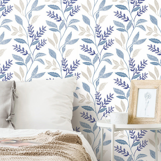 Cottage Vine Peel & Stick Wallpaper Peel and Stick Wallpaper RoomMates   