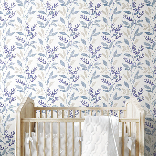 Cottage Vine Peel & Stick Wallpaper Peel and Stick Wallpaper RoomMates   