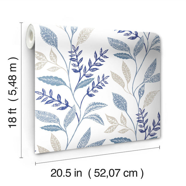 Cottage Vine Peel & Stick Wallpaper Peel and Stick Wallpaper RoomMates   