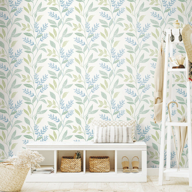 Cottage Vine Peel & Stick Wallpaper Peel and Stick Wallpaper RoomMates   