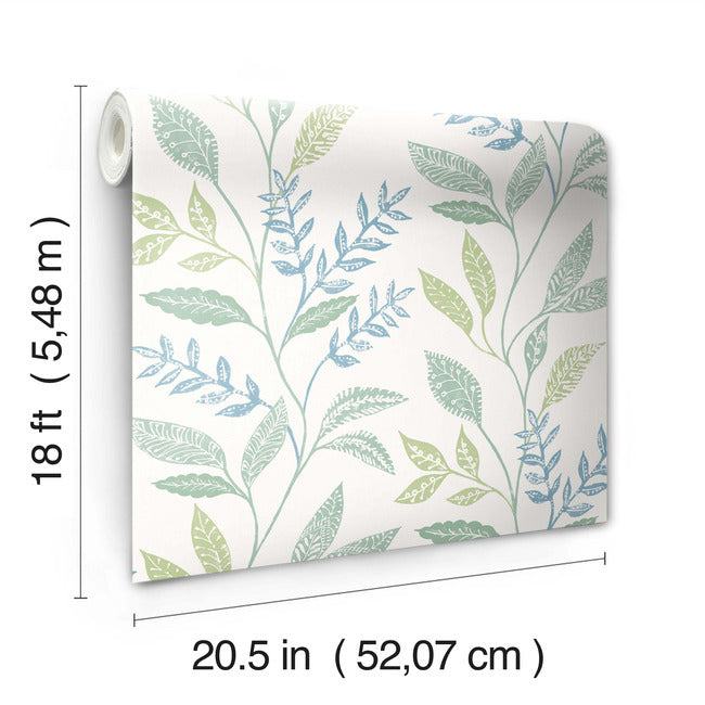Cottage Vine Peel & Stick Wallpaper Peel and Stick Wallpaper RoomMates   