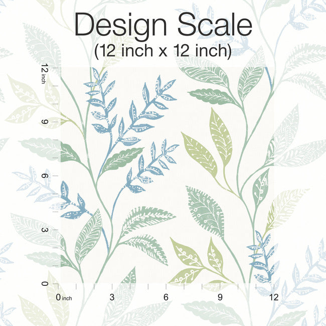 Cottage Vine Peel & Stick Wallpaper Peel and Stick Wallpaper RoomMates   