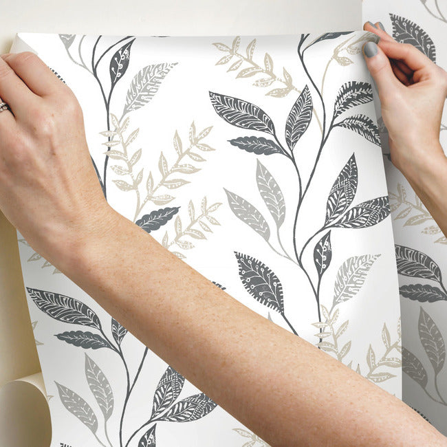 Cottage Vine Peel & Stick Wallpaper Peel and Stick Wallpaper RoomMates   