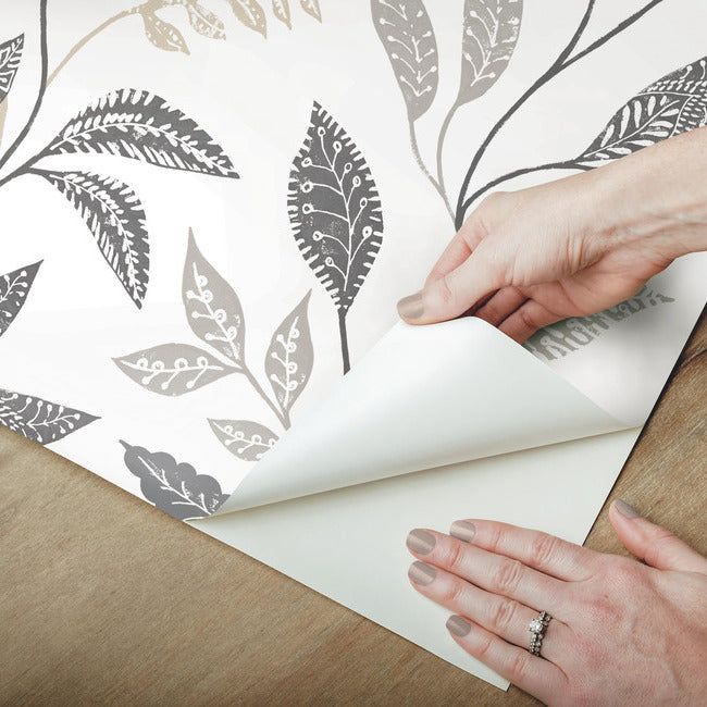 Cottage Vine Peel & Stick Wallpaper Peel and Stick Wallpaper RoomMates   