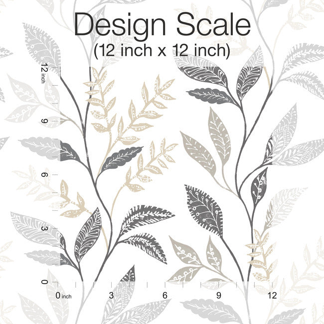 Cottage Vine Peel & Stick Wallpaper Peel and Stick Wallpaper RoomMates   