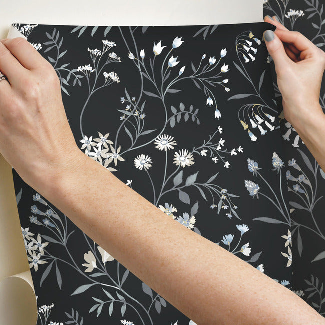 Meadow Mix Peel & Stick Wallpaper Peel and Stick Wallpaper RoomMates   