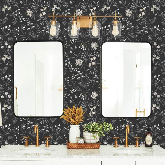 Meadow Mix Peel & Stick Wallpaper Peel and Stick Wallpaper RoomMates   