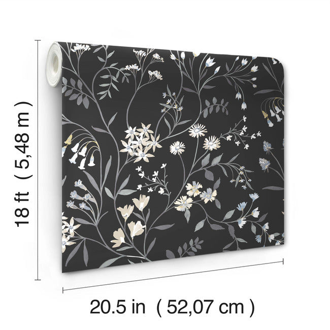 Meadow Mix Peel & Stick Wallpaper Peel and Stick Wallpaper RoomMates   