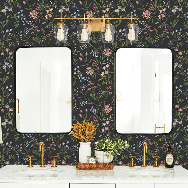 Meadow Mix Peel & Stick Wallpaper Peel and Stick Wallpaper RoomMates   