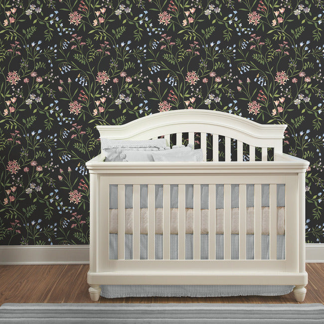 Meadow Mix Peel & Stick Wallpaper Peel and Stick Wallpaper RoomMates   