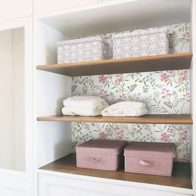Meadow Mix Peel & Stick Wallpaper Peel and Stick Wallpaper RoomMates   