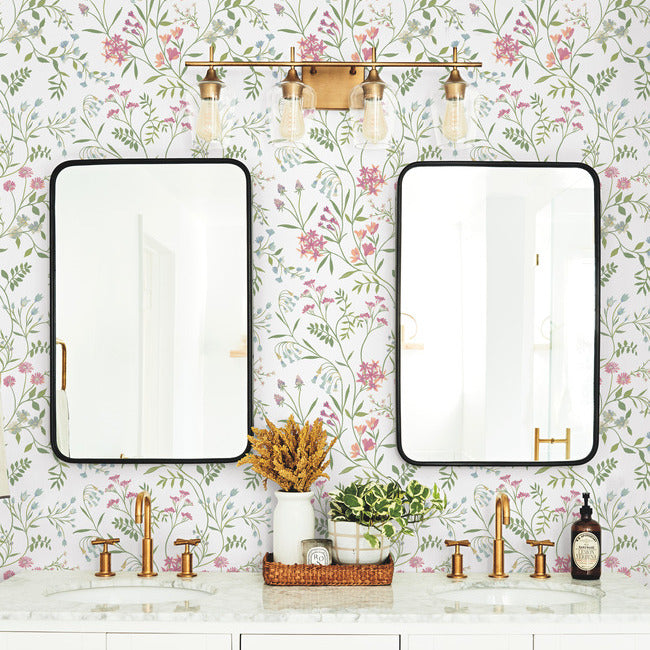 Meadow Mix Peel & Stick Wallpaper Peel and Stick Wallpaper RoomMates   