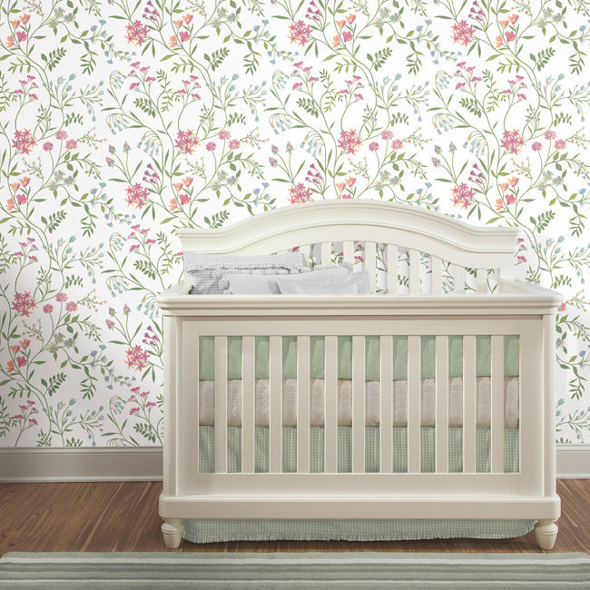 Meadow Mix Peel & Stick Wallpaper Peel and Stick Wallpaper RoomMates   