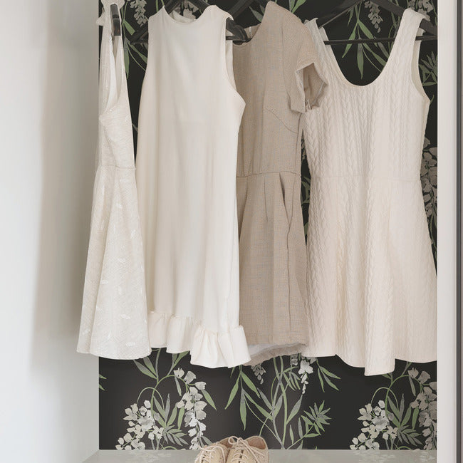 Nouveaux Wisteria Peel & Stick Wallpaper Peel and Stick Wallpaper RoomMates   