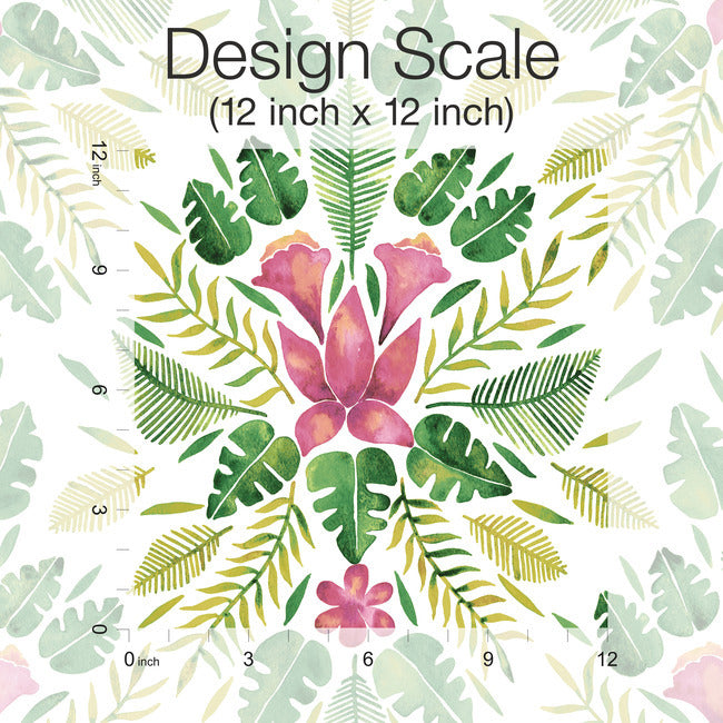 Cat Coquillette Tropical Peel & Stick Wallpaper Peel and Stick Wallpaper RoomMates   