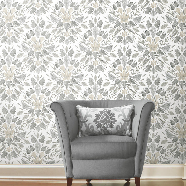Cat Coquillette Tropical Peel & Stick Wallpaper Peel and Stick Wallpaper RoomMates   