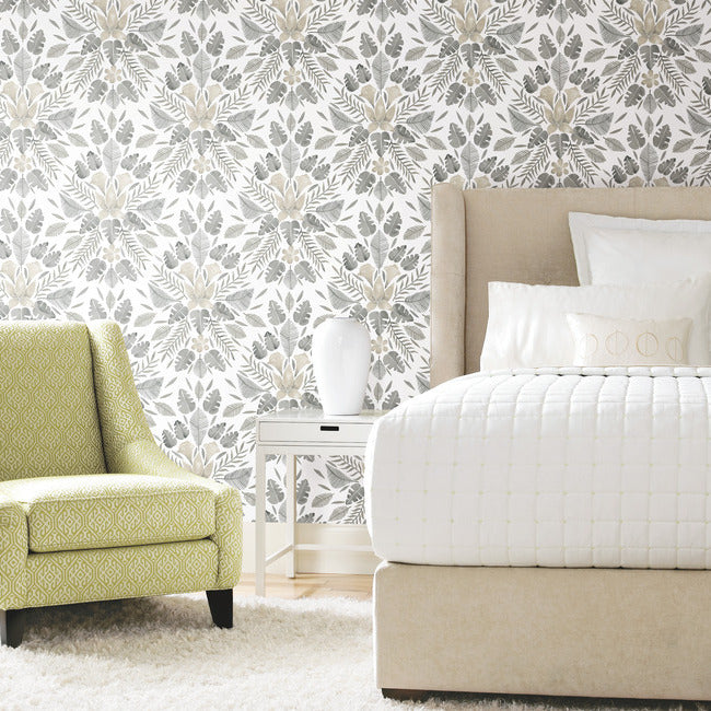 Cat Coquillette Tropical Peel & Stick Wallpaper Peel and Stick Wallpaper RoomMates   