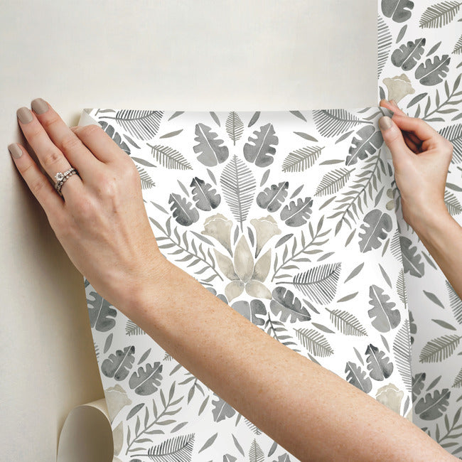 Cat Coquillette Tropical Peel & Stick Wallpaper Peel and Stick Wallpaper RoomMates   