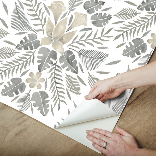 Cat Coquillette Tropical Peel & Stick Wallpaper Peel and Stick Wallpaper RoomMates   