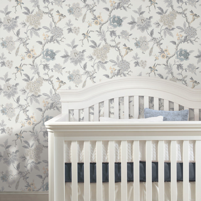 Waverly Candid Moments Peel & Stick Wallpaper Peel and Stick Wallpaper RoomMates   
