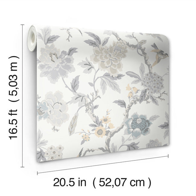 Waverly Candid Moments Peel & Stick Wallpaper Peel and Stick Wallpaper RoomMates   