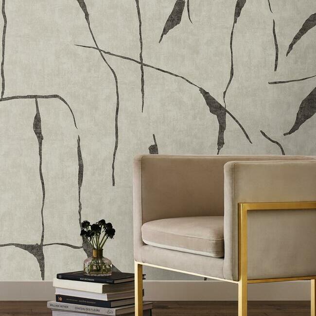 Nikki Chu Ivory Coast Peel & Stick Wallpaper Mural Wall Murals RoomMates   