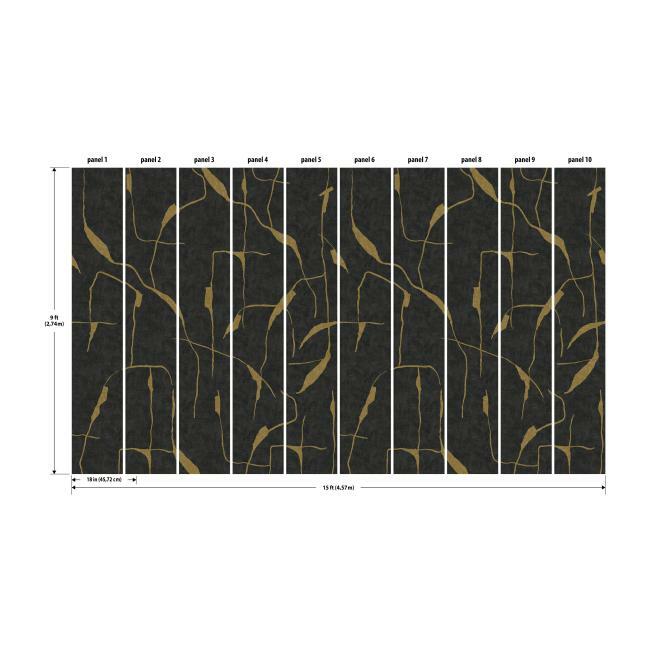 Nikki Chu Ivory Coast Peel & Stick Wallpaper Mural Wall Murals RoomMates   