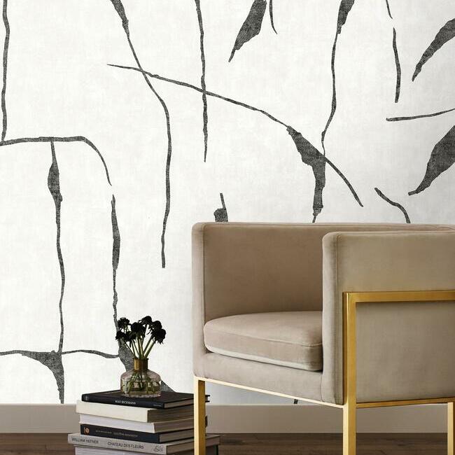 Nikki Chu Ivory Coast Peel & Stick Wallpaper Mural Wall Murals RoomMates   