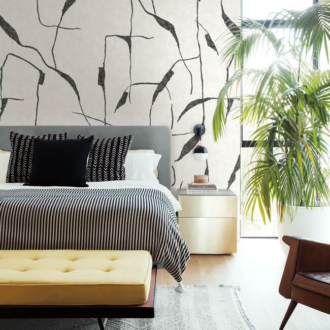 Nikki Chu Ivory Coast Peel & Stick Wallpaper Mural Wall Murals RoomMates   