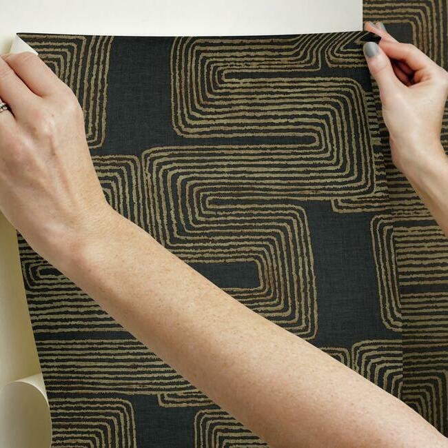 Nikki Chu Zulu Signature Peel & Stick Wallpaper Peel and Stick Wallpaper RoomMates   