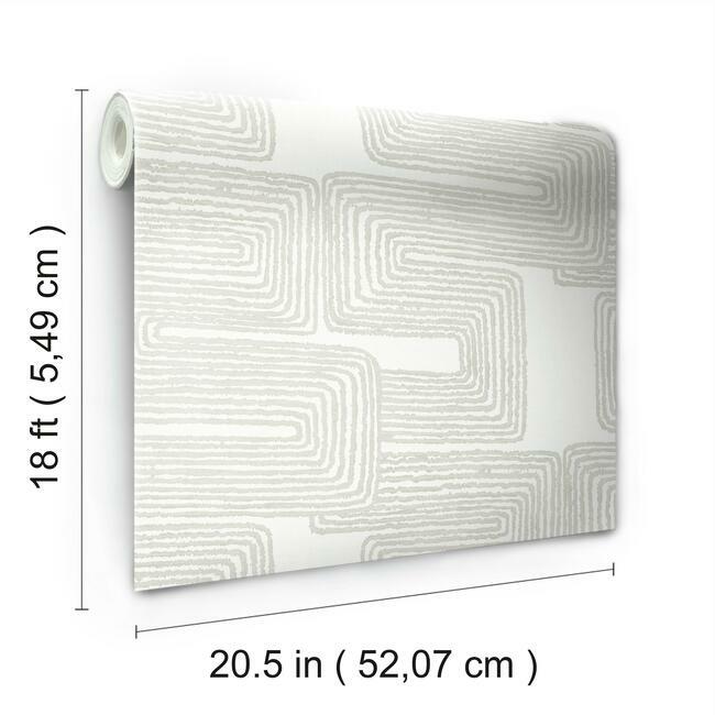 Nikki Chu Zulu Signature Peel & Stick Wallpaper Peel and Stick Wallpaper RoomMates   