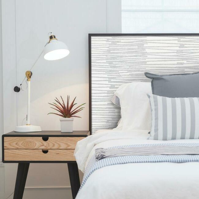 Nikki Chu Burundi Thatch Peel and Stick Wallpaper Peel and Stick Wallpaper RoomMates   