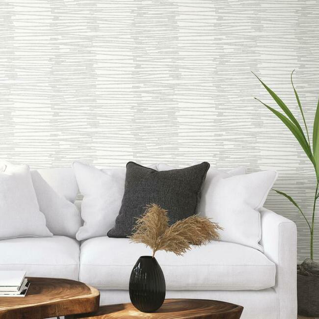 Nikki Chu Burundi Thatch Peel and Stick Wallpaper Peel and Stick Wallpaper RoomMates   