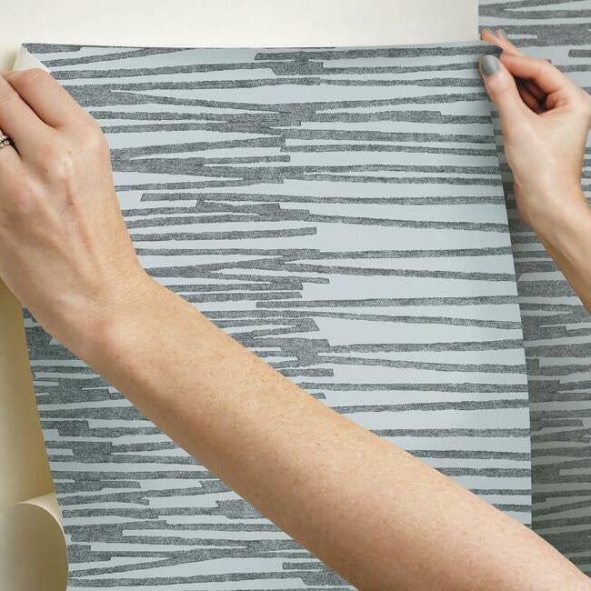 Nikki Chu Burundi Thatch Peel and Stick Wallpaper Peel and Stick Wallpaper RoomMates   