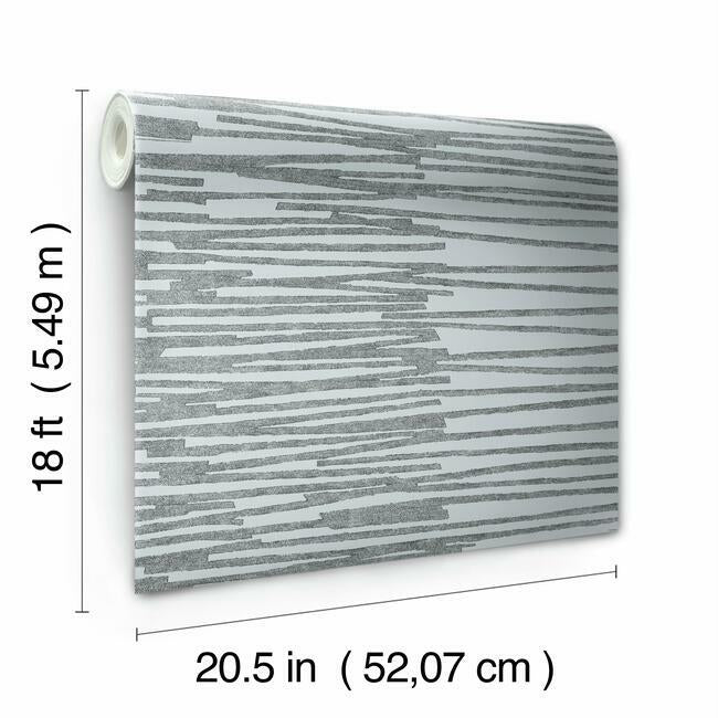 Nikki Chu Burundi Thatch Peel and Stick Wallpaper Peel and Stick Wallpaper RoomMates   