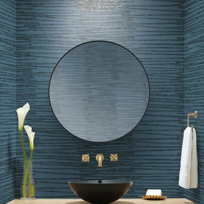 Nikki Chu Burundi Thatch Peel and Stick Wallpaper Peel and Stick Wallpaper RoomMates   